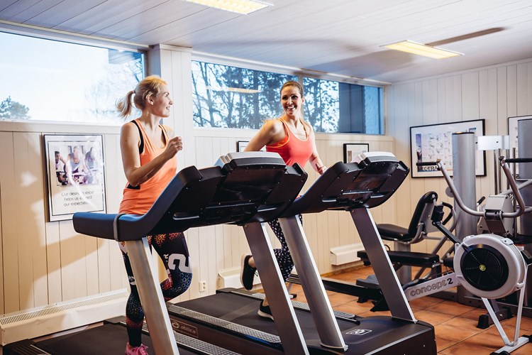 Enjoy the well equipped fitness room at Bardøla.
